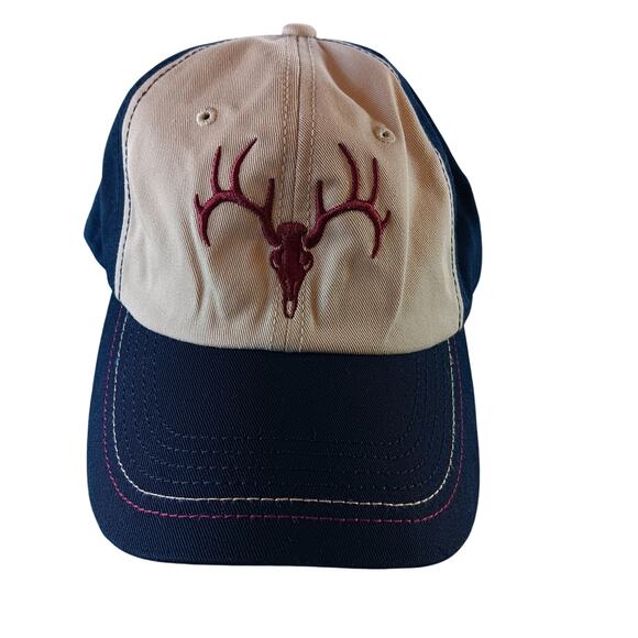 Field and Stream Deer Skull Velcro Strap Hat - Picture 1 of 7